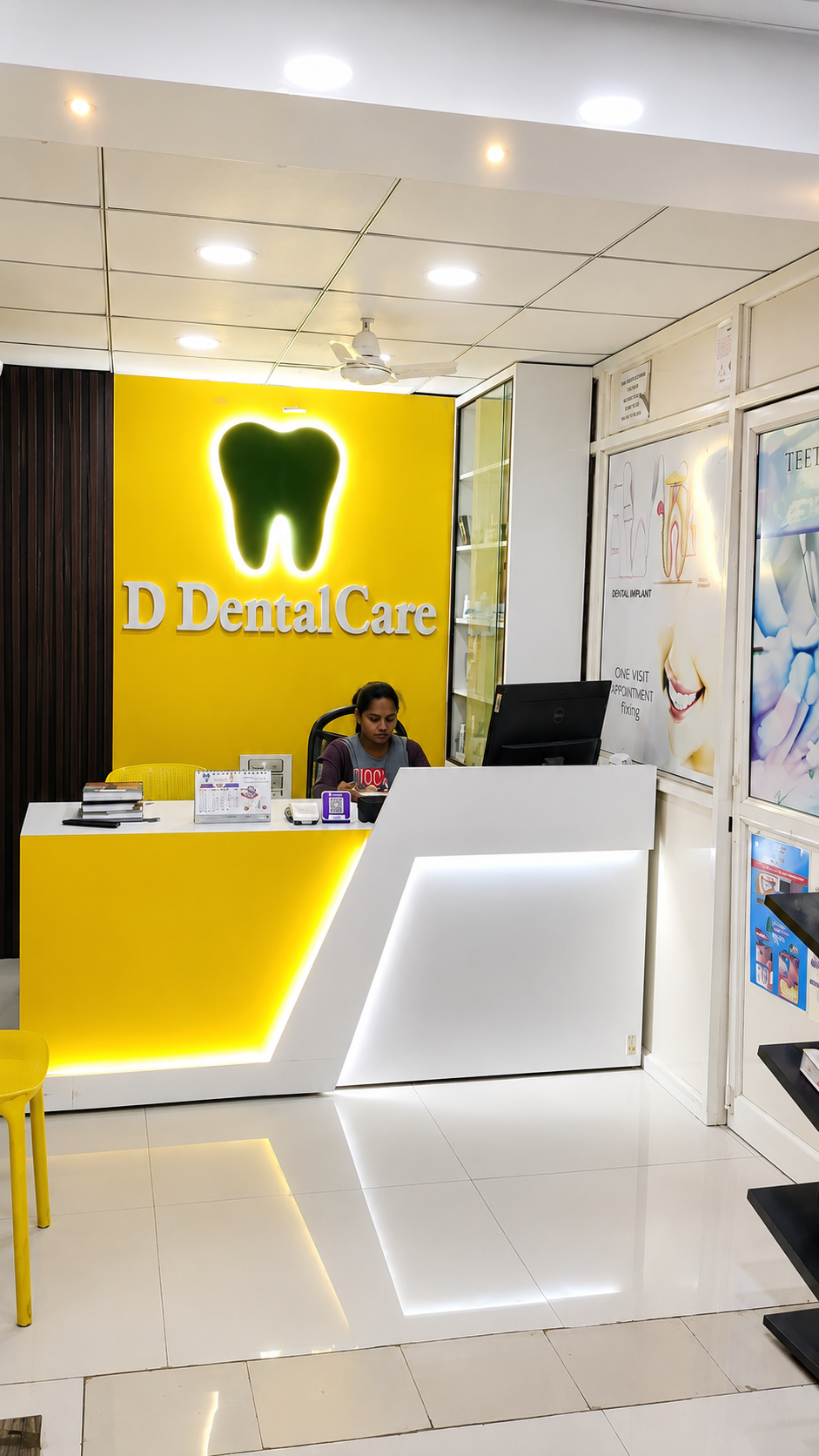 D DentalCare Happy Patient Smiling